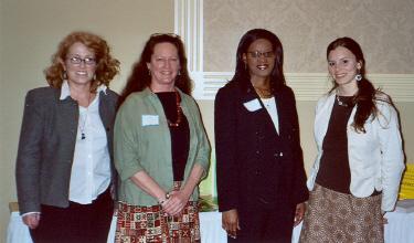 Drs. Morgen Alwell, Laurie Williamson, Barbara Scarboro and Ms. Kristin Townsend