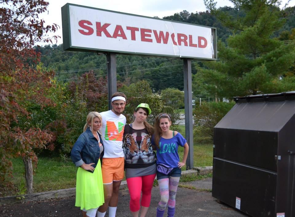 Students at Skateworld