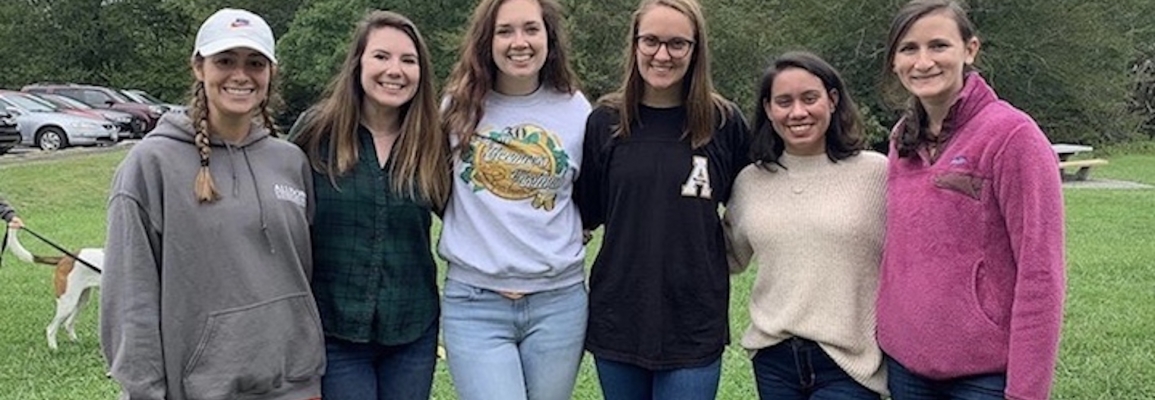 Students at Potluck Event August 2019