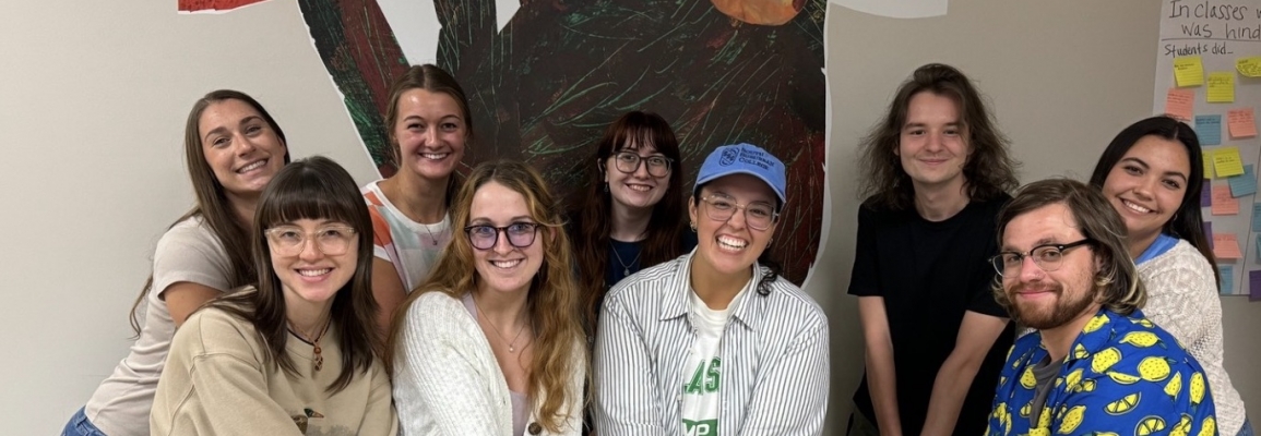 First-year PSC students posing for a group photo