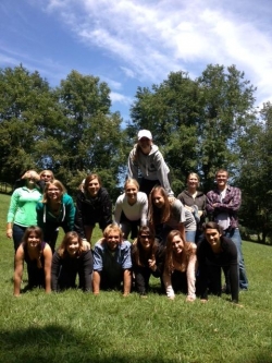 Students at 2013 CMAC picnic