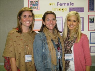 NCSCA 2011 Graduate Poster Presentation - 3rd Place Award Winners Whitney Rice, Rachel Herrick & Katie Brinkman