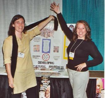 NCSCA Conference 2004 Graduate Poster Presentation - Tied for 1st Place Award Winners Sommer Bloom and Katy Fogleman