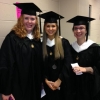 Graduation Dec 2013 Rebecca Smith, Katie Brinkman, Morgan Driggers